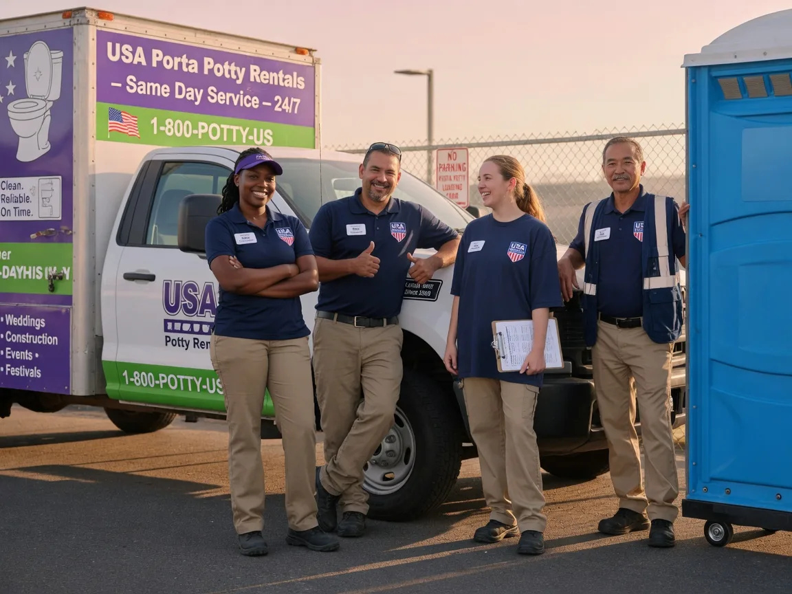 Porta Potty Rental company in Converse, LA